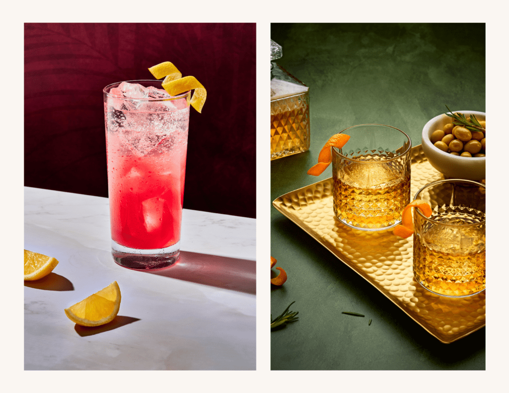 drink photography with multiple lights by Darina Kopcok